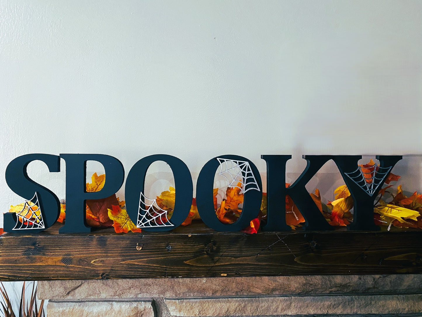 Spooky Letters With Web