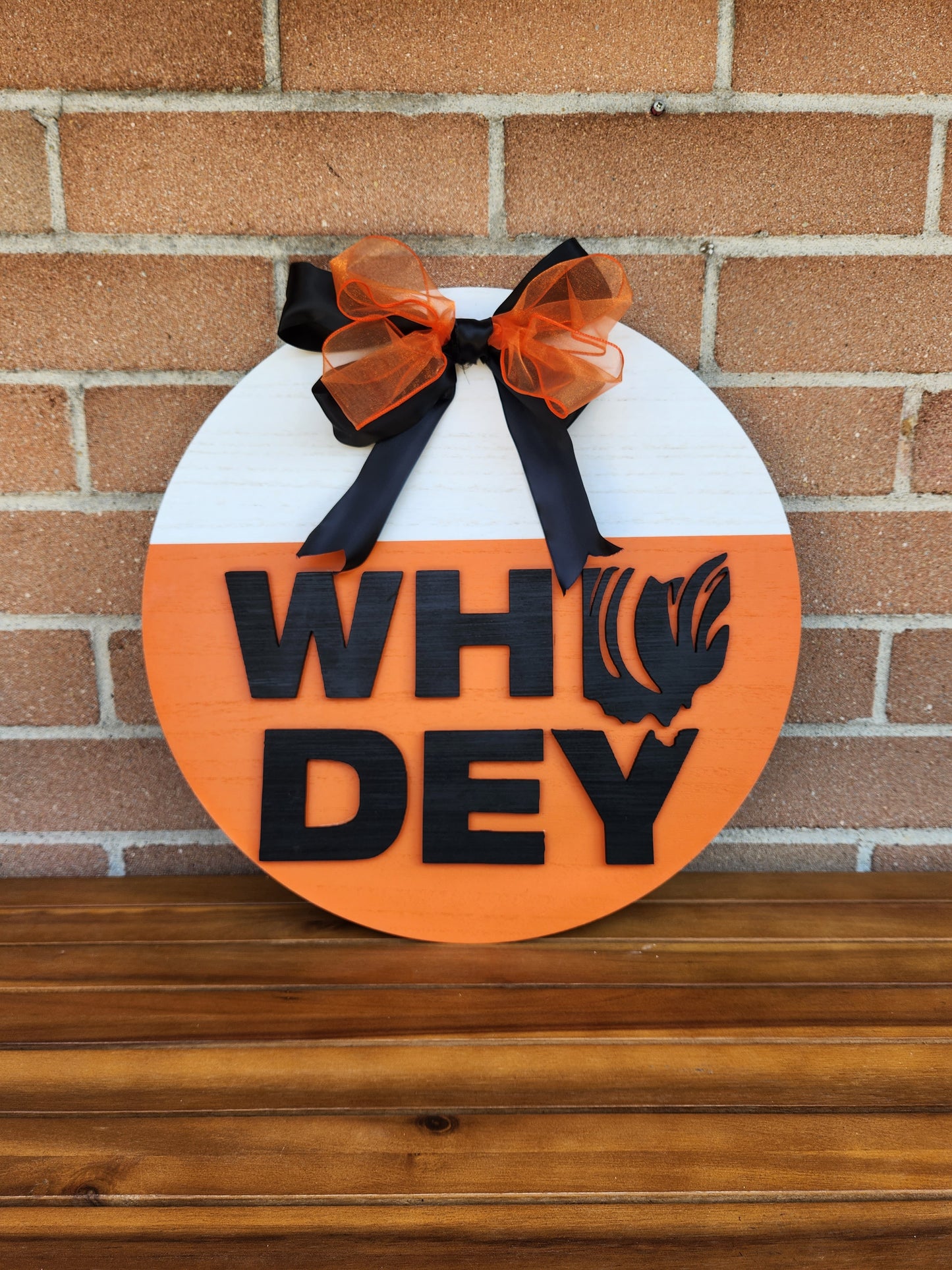 Who Dey Door Sign