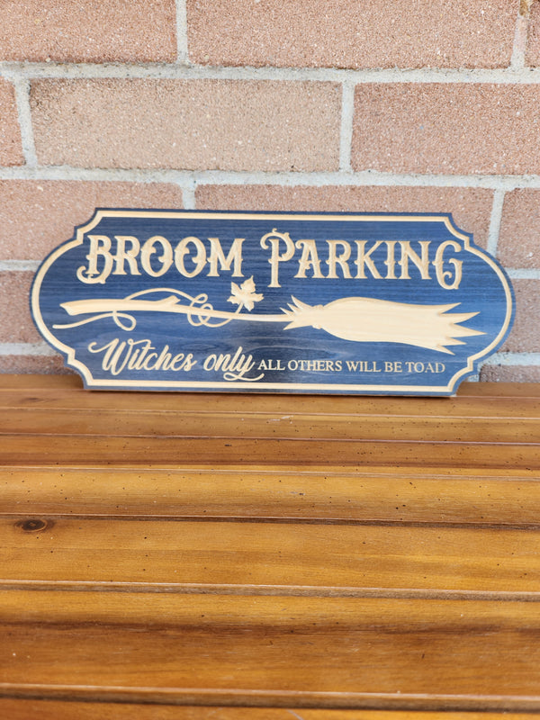 Broom Parking - Witches Only