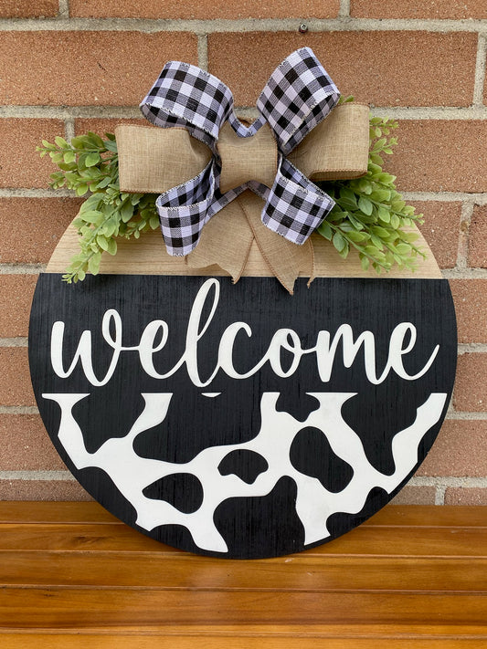 Moove Welcome 18" Door Hanger