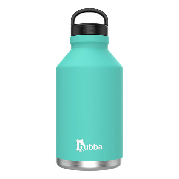 Custom 64oz Stainless Steel Growler with Wide Mouth, Island Teal